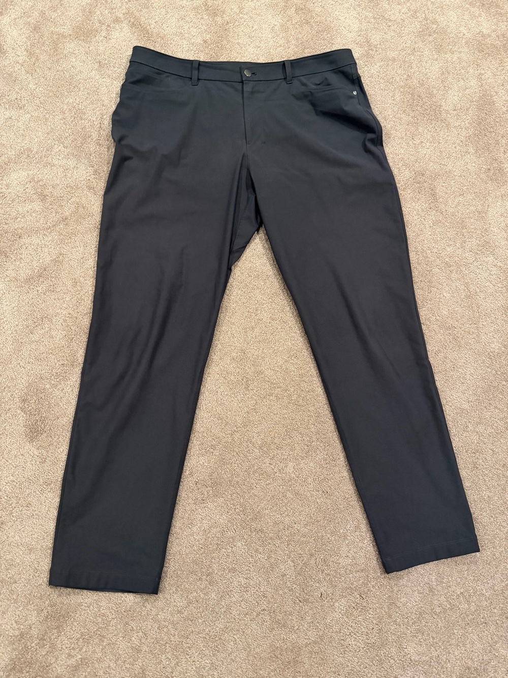 Lululemon ABC Warpstreme Pants Men’s 38 Black 31”